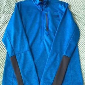 Blue north face jacket